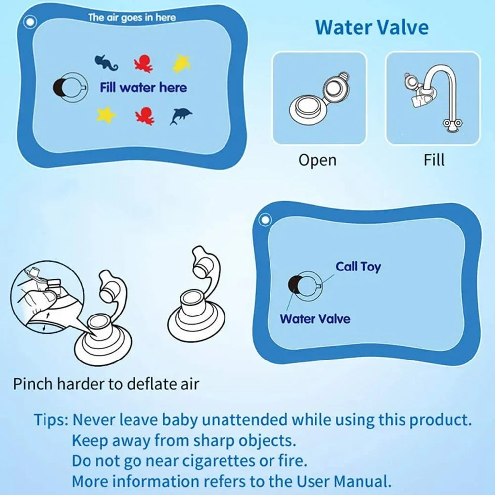 OGMart® Baby Water Playmat Inflatable